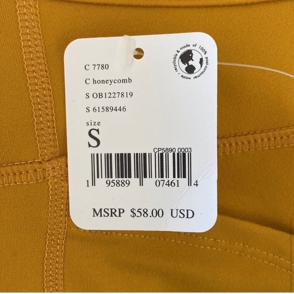 NWT Free People Movement Honeycomb Color Size S - Picture 7 of 9